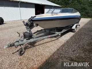 Speedbåd med trailer Crownline 176 BR