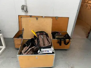 Faldsikring, hjelme, værktøj mv.  KASIK