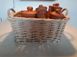 Keramik krydderurte beholder