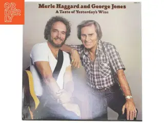 LP - Merle Haggard and George Jones: A Taste of Yesterday&#39;s Wine fra Hallmark