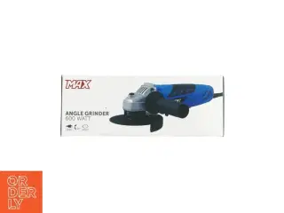Vinkelsliber 600 watt fra MAX