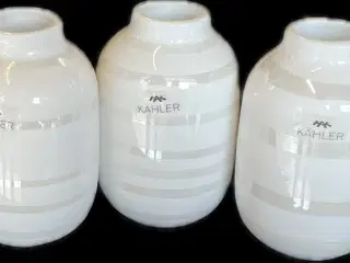 Kahler mini vaser 3 stk