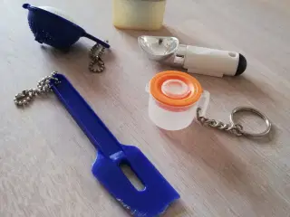 Tupperware nøgleringe/magnet