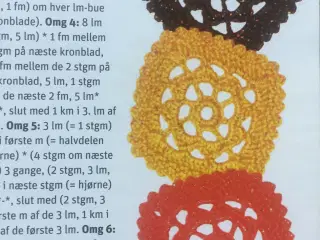 Hækl med oldemor firkanter