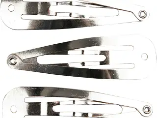 Forsølvet Knækspænde 45 mm - 10 stk. til kreative projekter