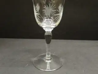 Gl. Paris Rødvinsglas. H:152 mm.