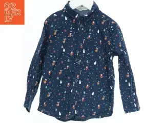 Børneskjorte med julemotiv fra H&M (str. 104)
