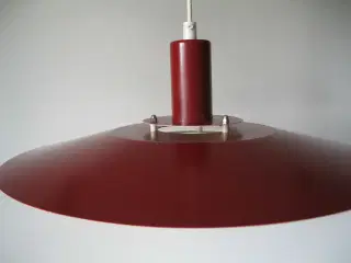 Lyfa 4000 retro pendel 45 cm. vinrød