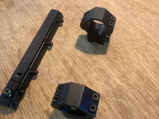 Kikkert montage tårne og skinne til 11 rail 25.4mm