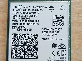 Intel AX200 WiFi kort