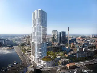 Danmarks højeste kontorhus i Aarhus C