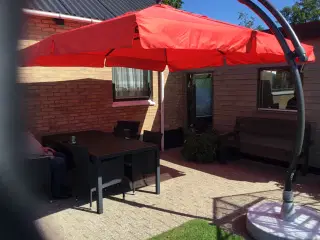 Parasol med fod