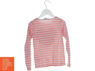 Stribet langærmet bluse med hjerte fra H&M (str. 122)