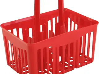 PRIMO Maling Kurv - Rød, 6 Flasker Kapacitet