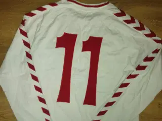 DANMARK NR 11 RETRO TRØJE, SAMLEOBJEKT, STR. XL