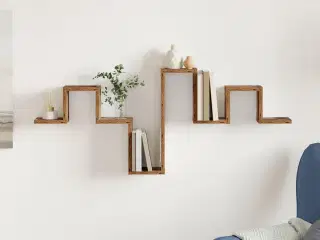 Væghylde Gammelt træ 104.5 x 10 x 43 cm Konstrueret træ