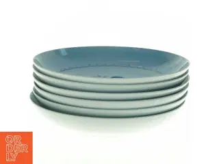 Porcelænstallerkener fra Bing Og Grøndahl (str. Diameter 20,5 cm)