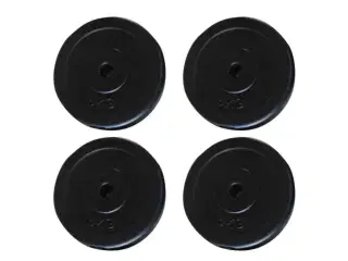 Vægtplader 4 stk. 20 kg