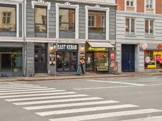 Take-away lejemål på Østerbrogade