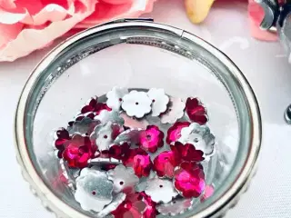 Blomster pink dekoration/ hobby 