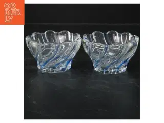 Retro glas skåle (str. 6x11 cm)