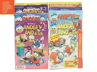 Anders And & Co. Tegneserieblade fra Disney