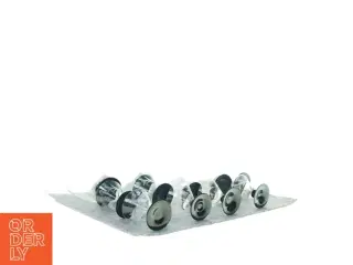 Lyngby Glas, Urania - med ranke (str. 5 x 12 og 3 x 7) i alt 11 stk