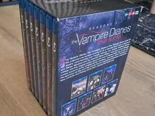 The Vampire Diaries Blu-ray dvd'er