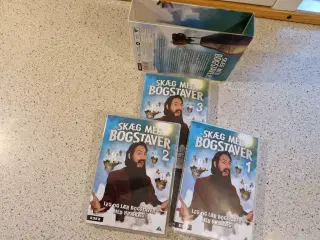 Skæg med tal DVD - Box.