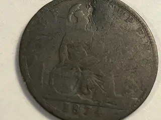 Half Penny 1874 England
