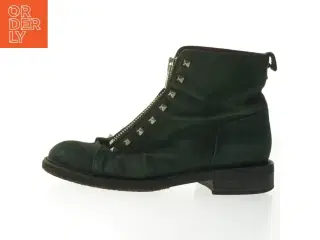 Støvlere med nitter og lynlås fra Billi Bi (str. 39 )