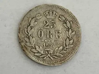 25 Øre 1859 Sweden