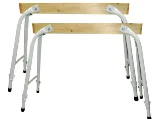 4 stk. Arbejdsbukke justerbar 60-90cm.