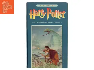 Harry Potter 2: Og Hemmelighedernes (danes) af J.K. Rowling (Bog)