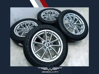 5x112 17" ET27 nav 66,6ø BMW vintersæt inkl.TPMS