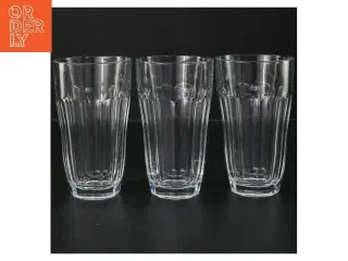 Sæt med 3 glas fra Palaks, perfekte til café latte etc, (str. 14x8 cm)