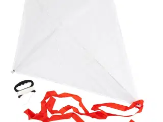Hvide nylon drager til dekoration - 10 stk. 59x70 cm