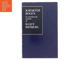 Karakterbogen (Bog)
