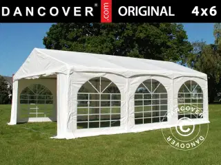 Partytelt Festtelt Original 4x6m PVC, "Arched", Hv