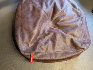 Sækkestol brun 75x75 cm