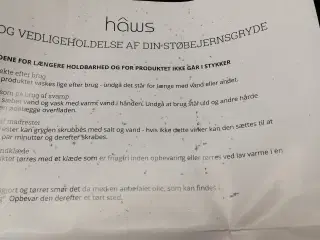 La Hacienda Tripod hængegrill med støbejerns gryde