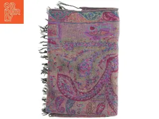 Pashmina sjal med kvaster (str. 170x70 cm)