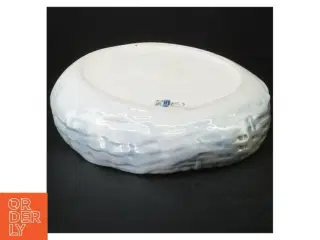 Fad med krabbemotiv fra Royal Copenhagen (str. Ø23 cm)