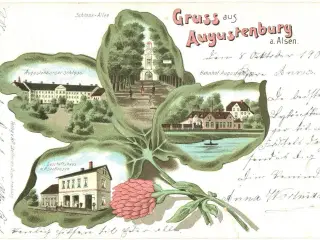 Augustenborg, Gruss aus, 1901