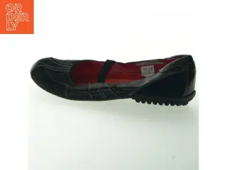 Sort ballerina sko, str. 36 (str. 36 )