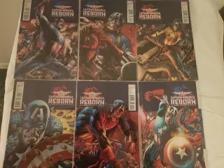 Captain America: Reborn #1-6 komplet serie