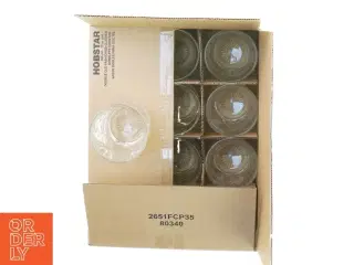 Drinksglas fra Hobstar, 12 xtk 5632 (str. 10 x 8 cm)