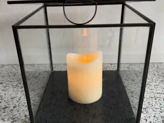 Ib Laursen Glasæske Med LED Lys