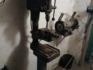 Søjleboremaskine fast og justerbaratlæg 