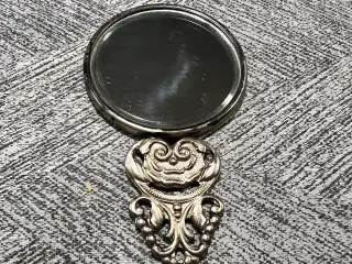 Gammel spegl   tror sølvplet / sølv